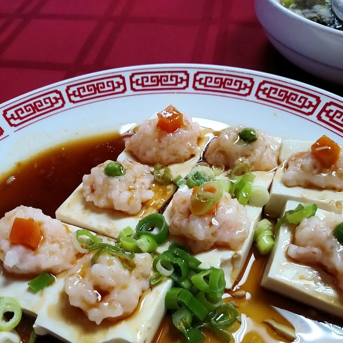 Fried Tofu in Crabmeat Sauce