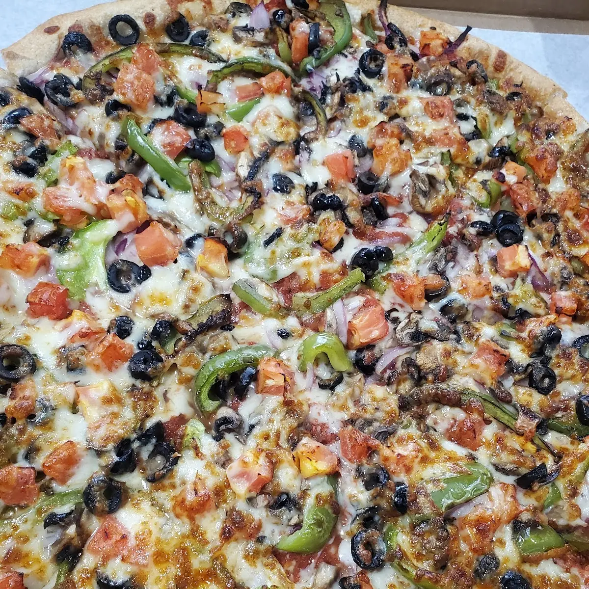 Veggie Deluxe Pizza