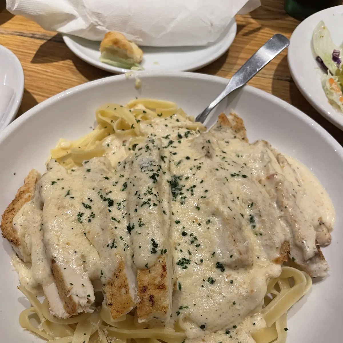 Chicken Fettuccine Alfredo