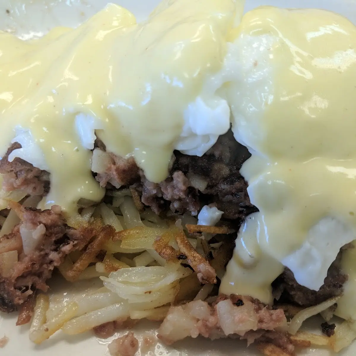 Corned Beef Hash Benedict