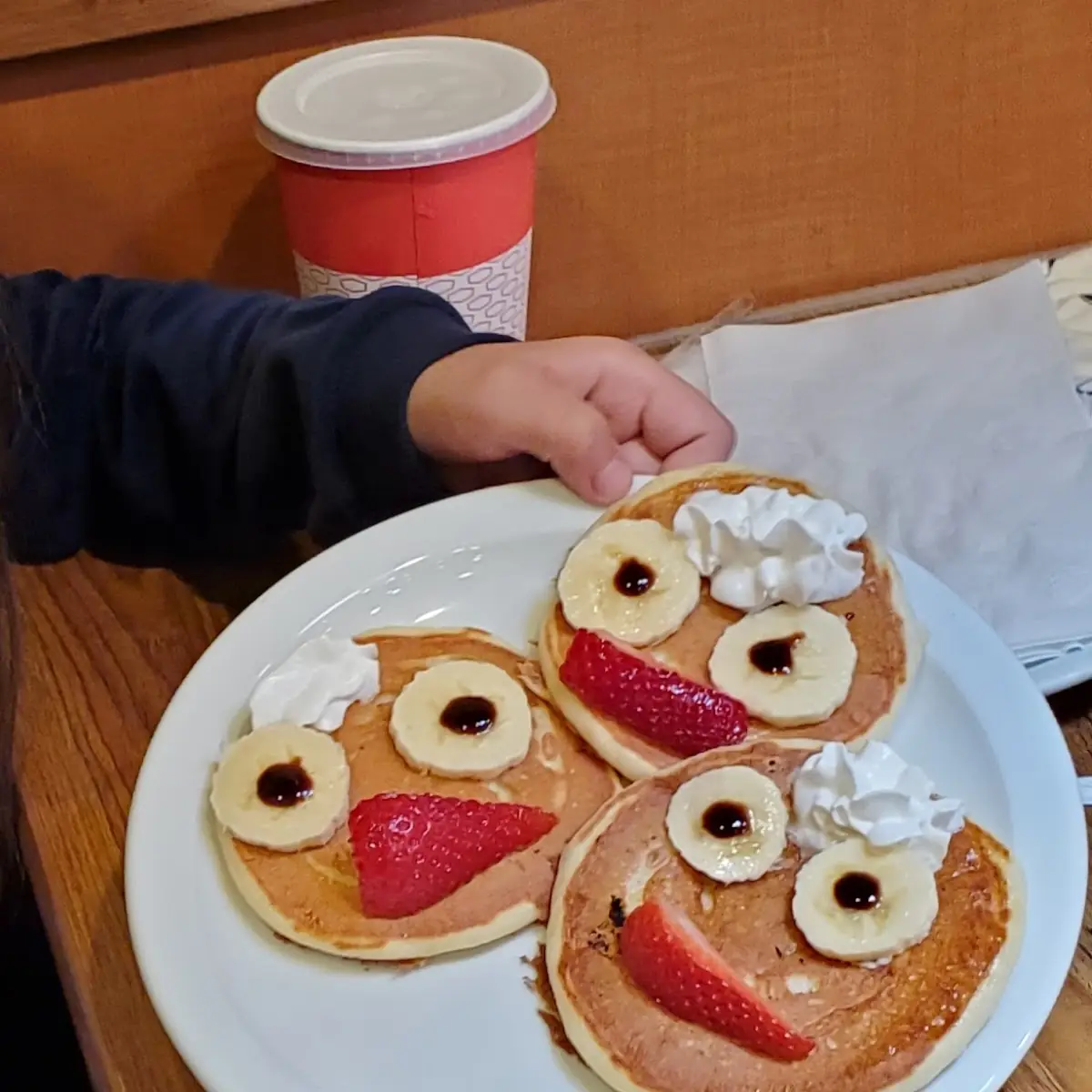 Happy Face Pancakes
