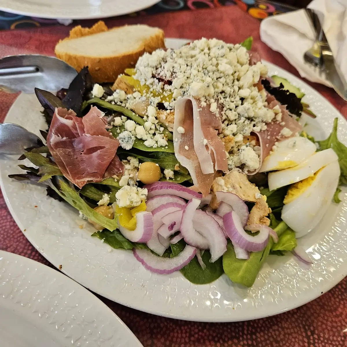 L. Baby Spinach Salad
