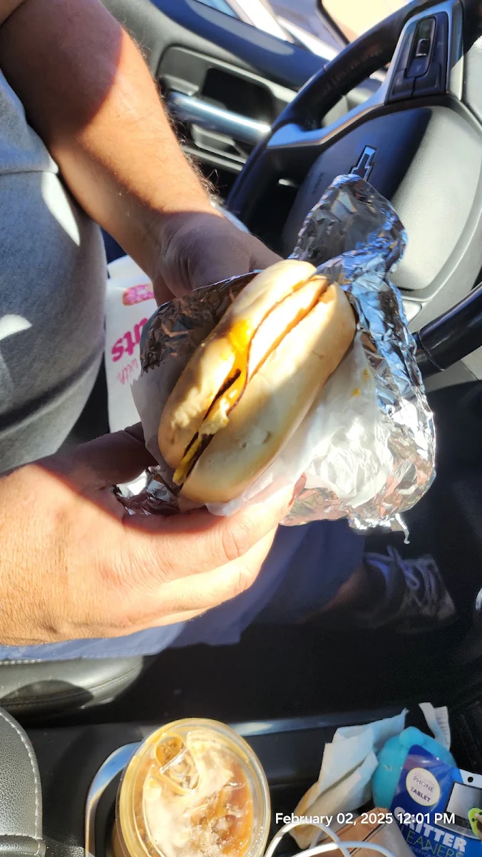 Turkey Eggs Cheese Bagels