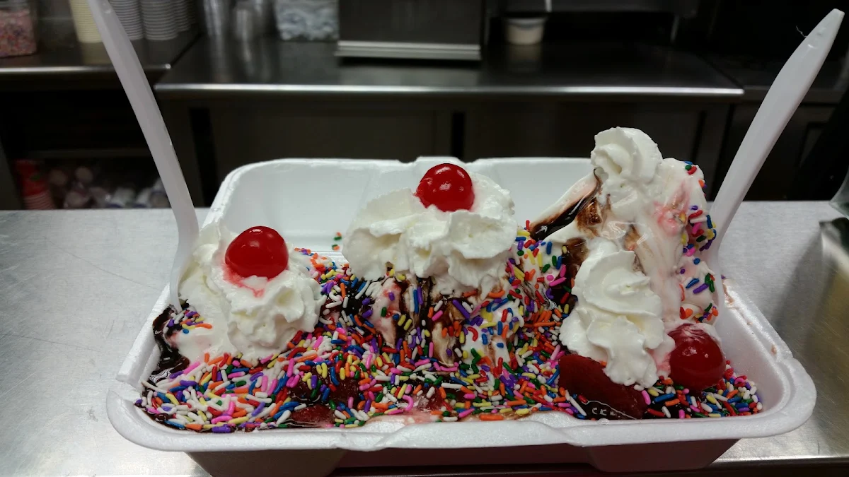 Vanilla Banana Split