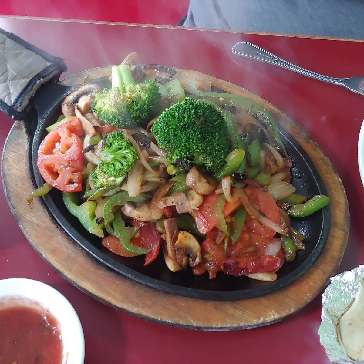 Chicken and Shrimp Fajitas