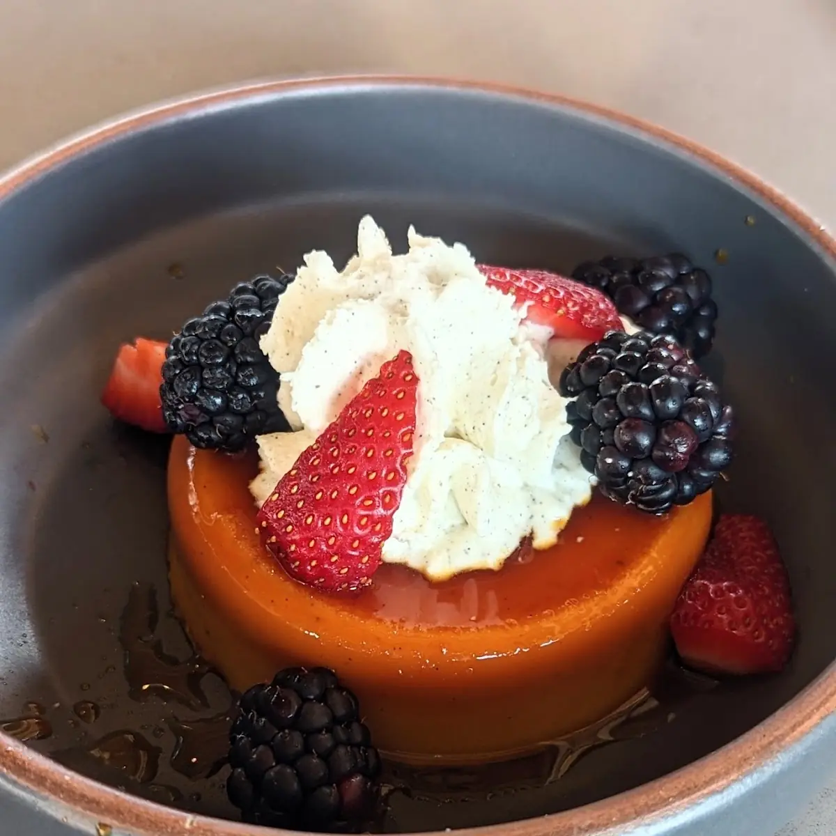 Flan Napolitano