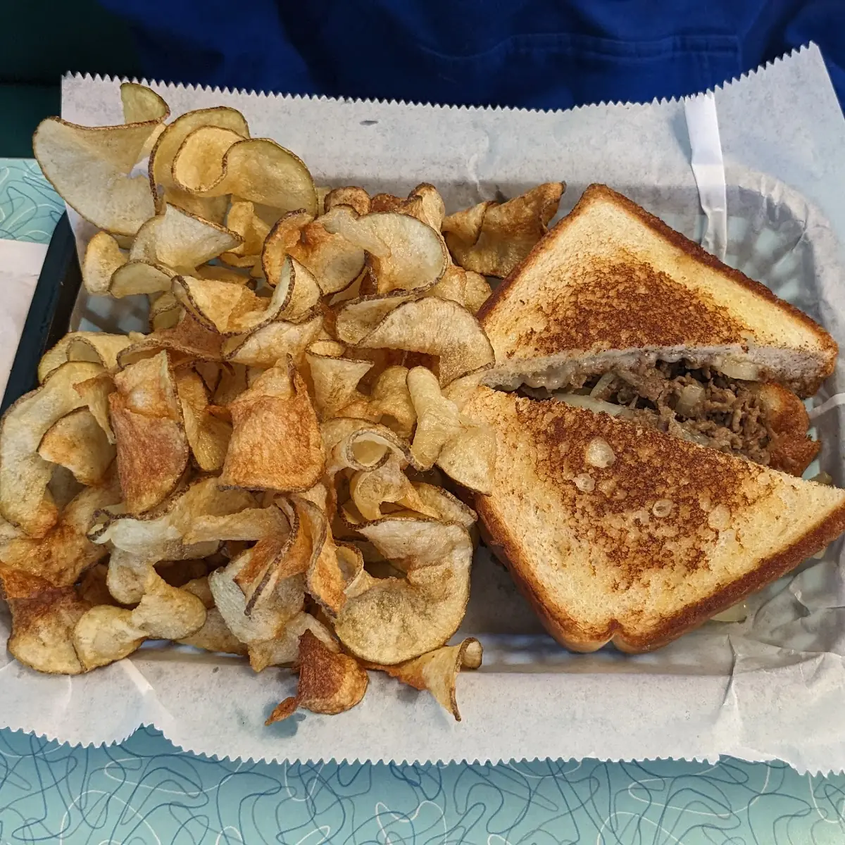 Texas Cheese Steak Sandwich