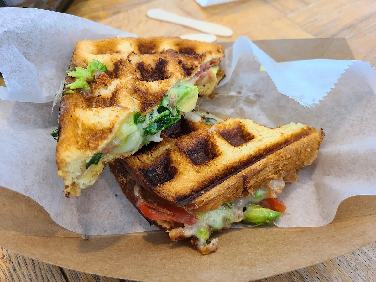 Waffle Grilled Cheese Sandwich