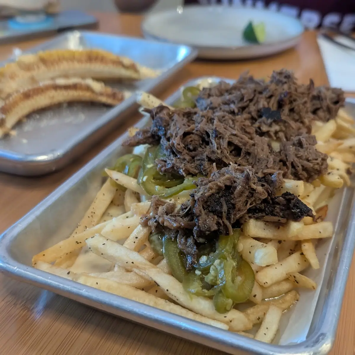 Loaded Fries with Brisket