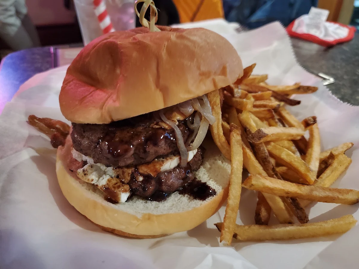 Goat Cheese Burger