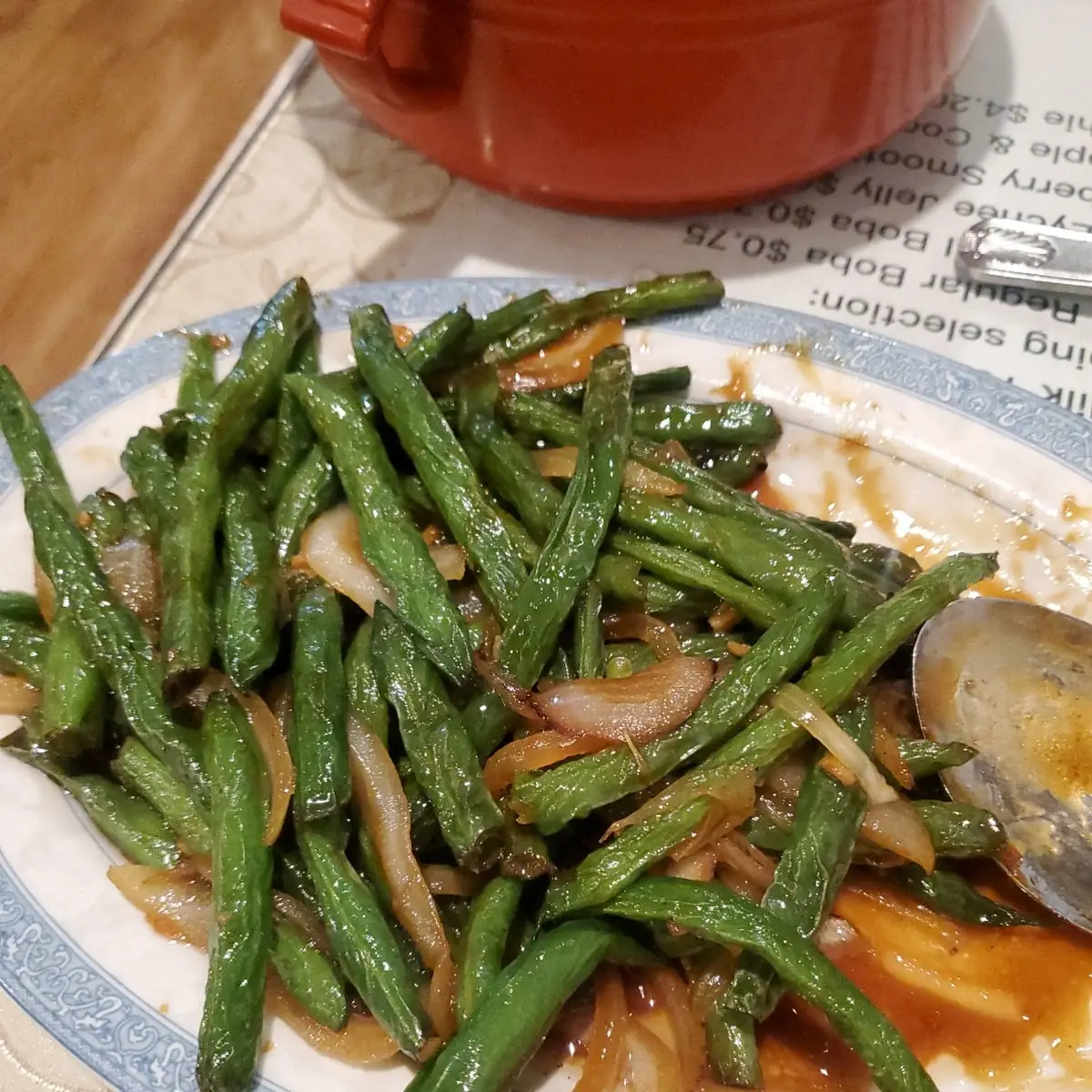 Dry Sautéed String Bean