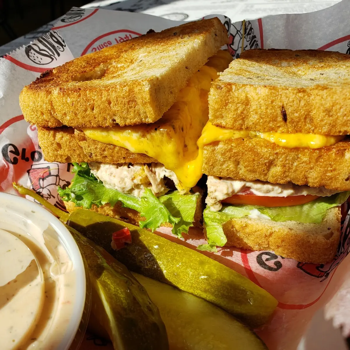 Tuna Melt Sandwich