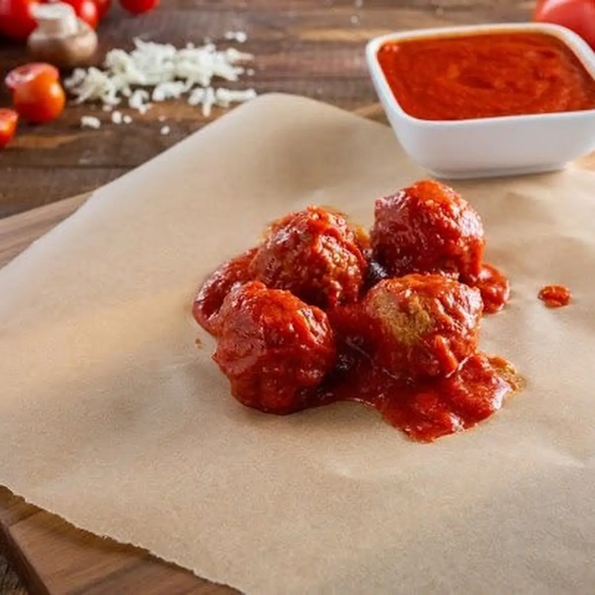 Meatballs in Marinara