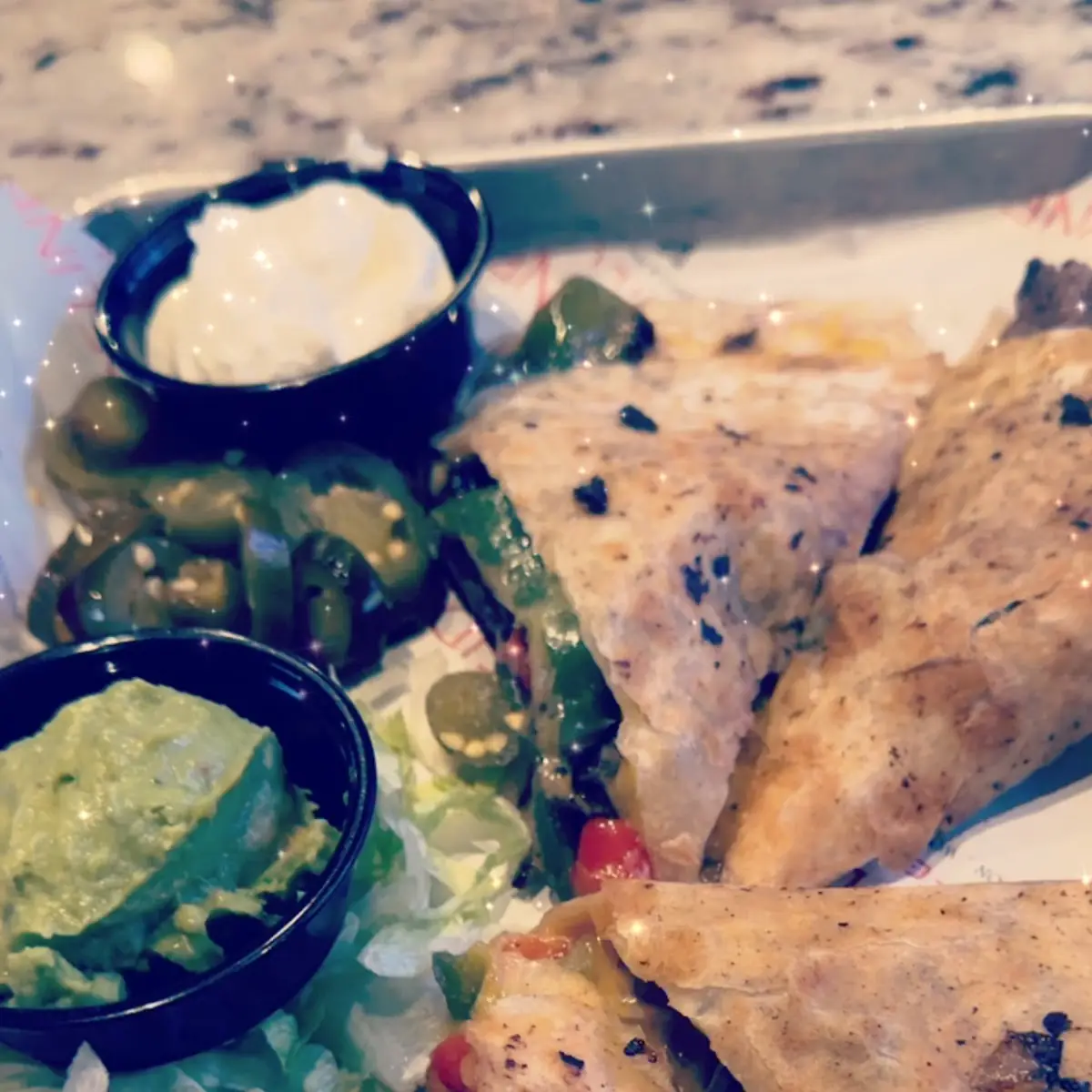 Steak or Shrimp Quesadilla
