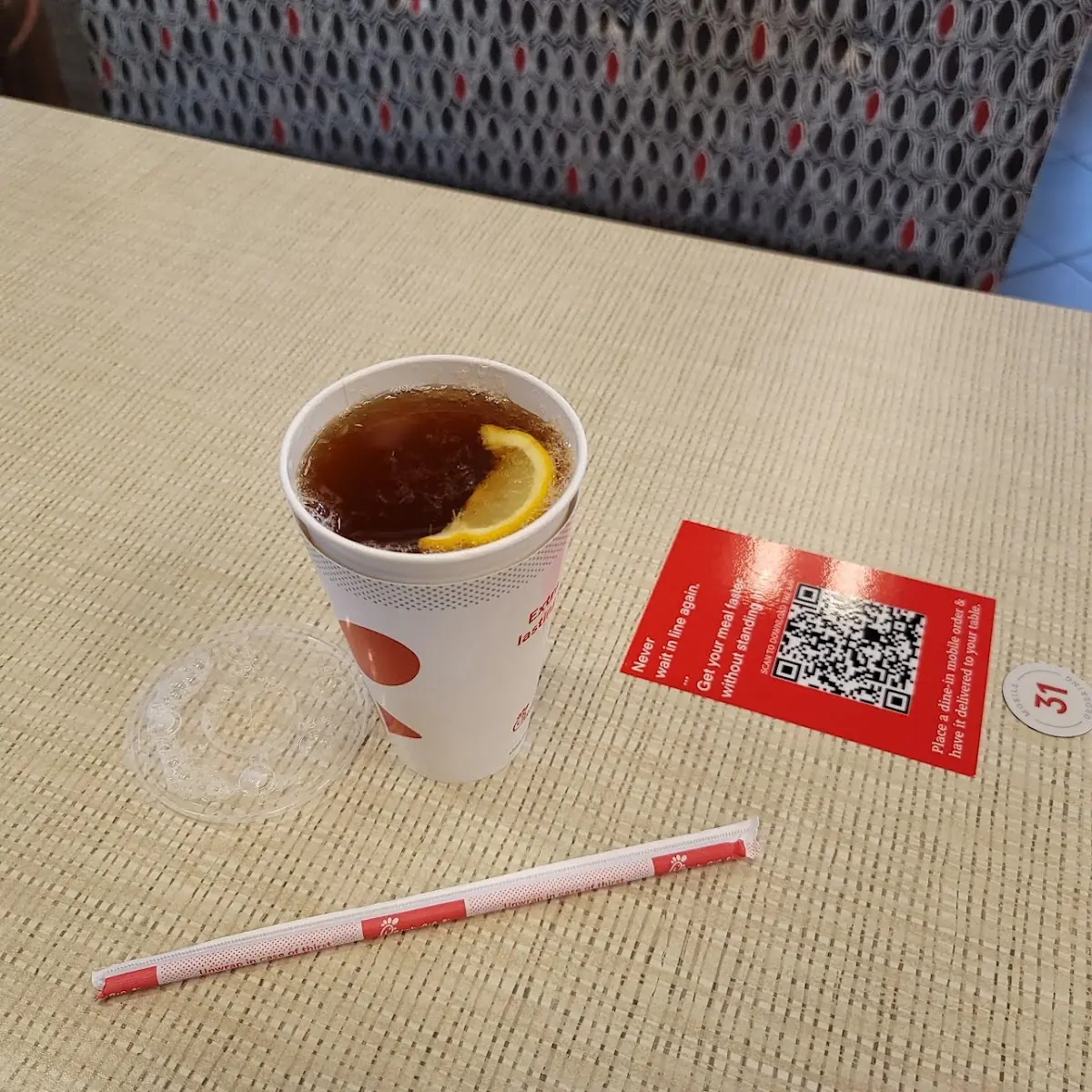 Medium Fresh Brewed Ice Tea Unsweetened Tea
