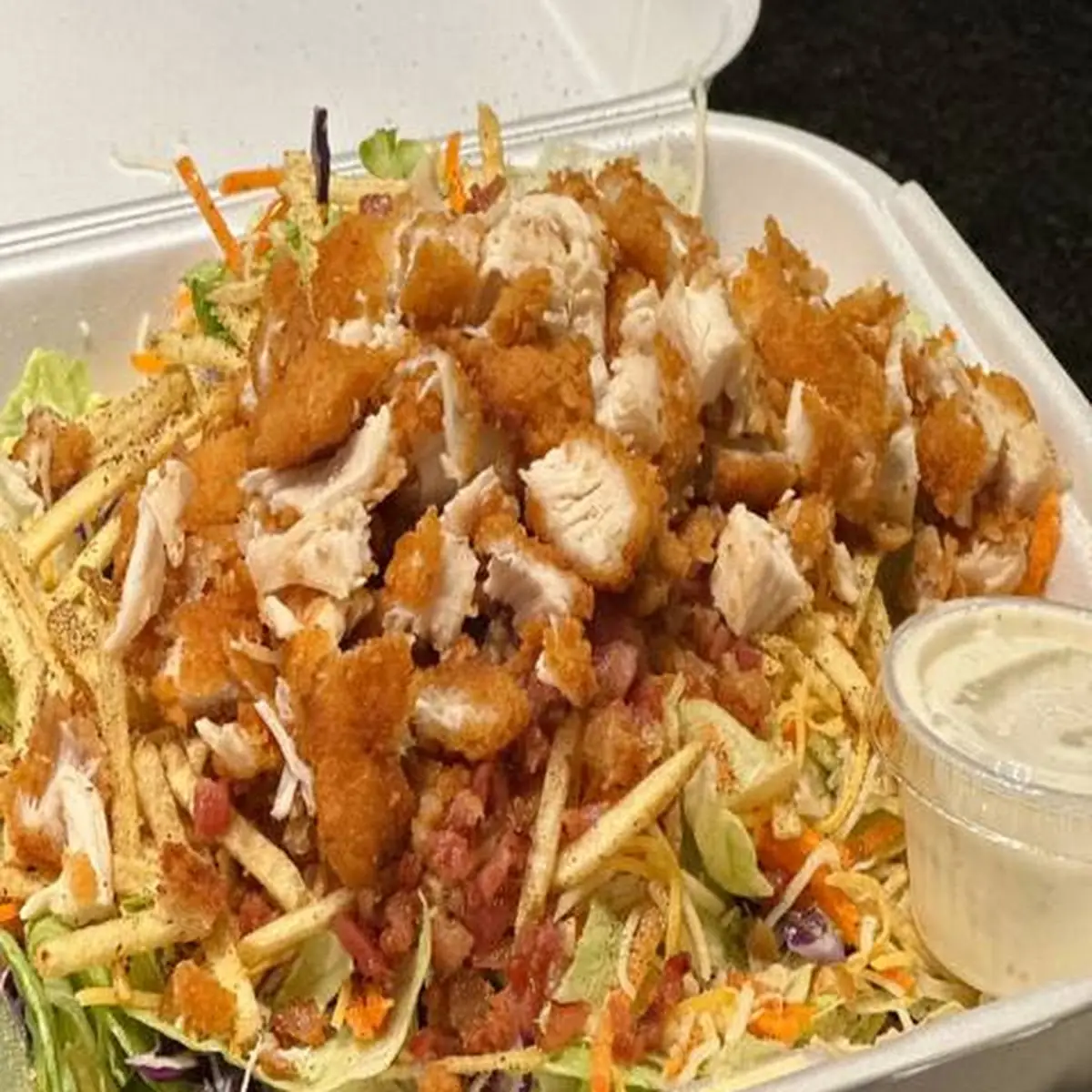 Grilled or Fried Chicken Salad