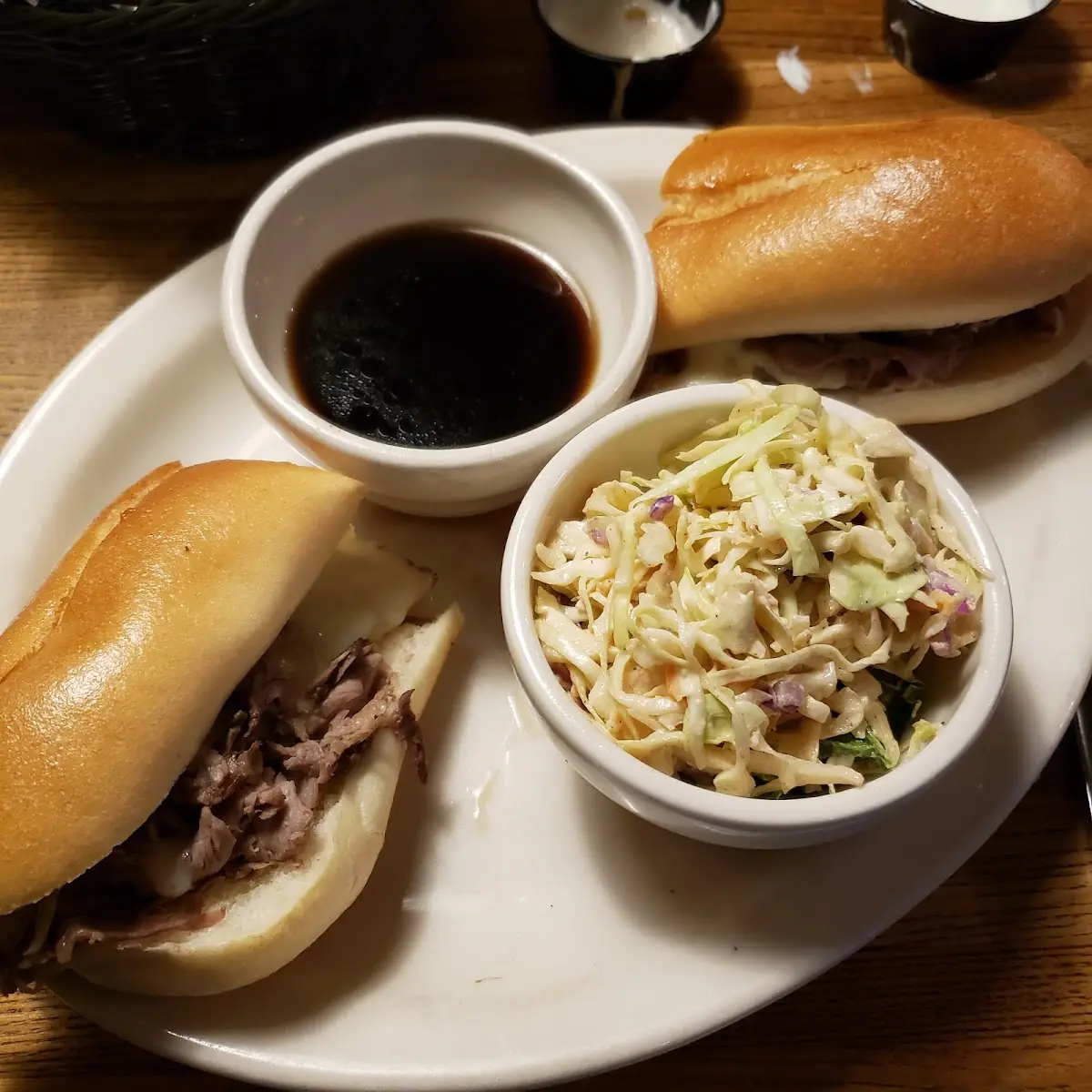Sliced Prime Rib Sandwich