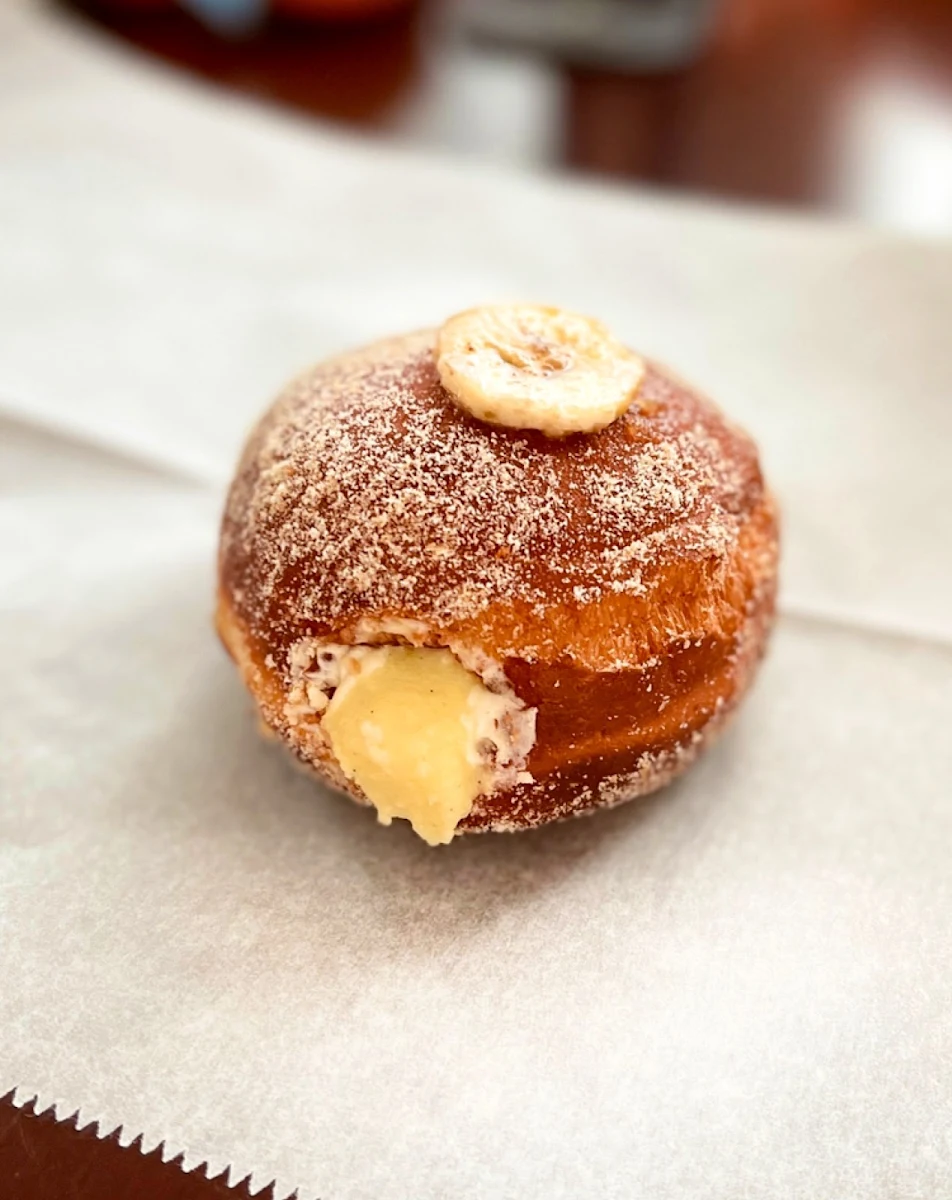 Banana Cream Pie Malasada
