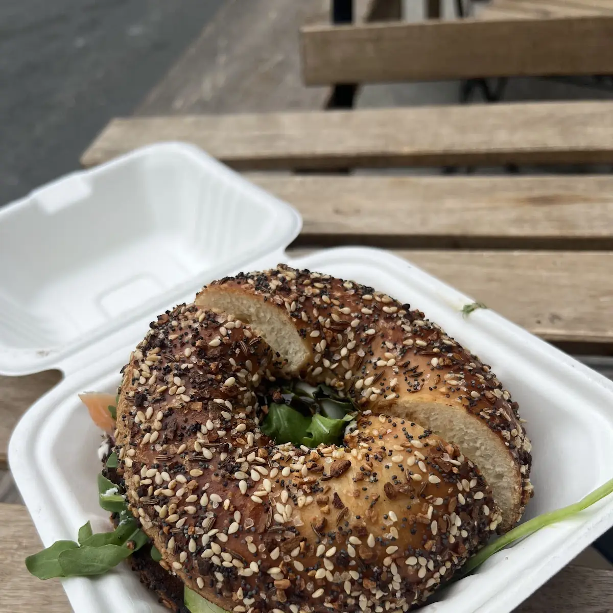 Assorted Bagel w Cream Cheese
