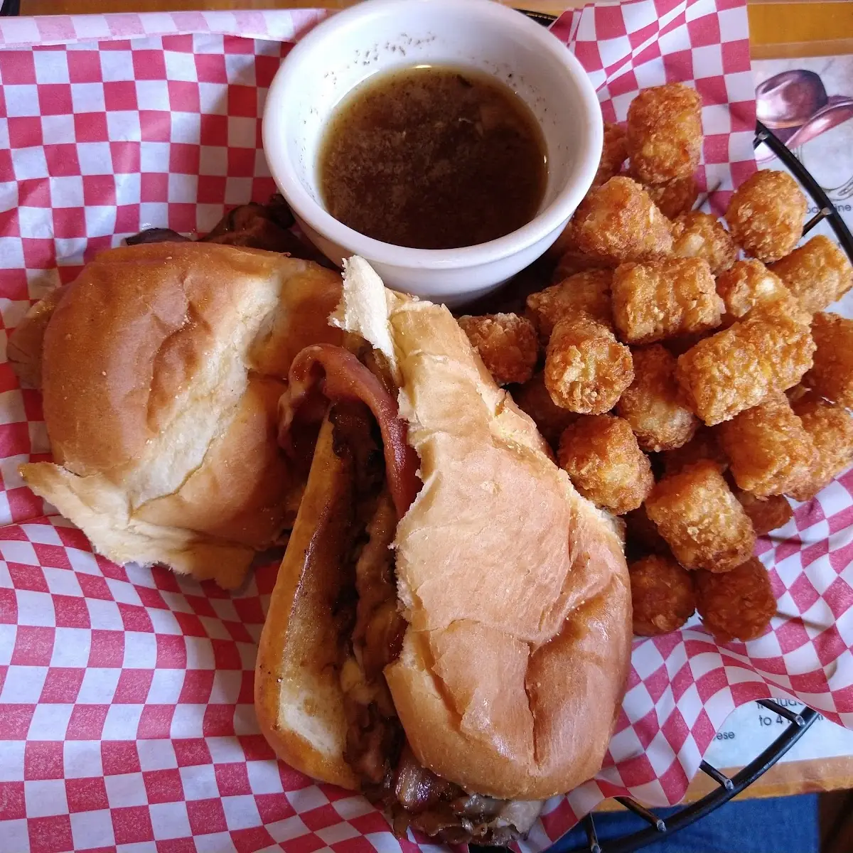 French Dip Side of Tots