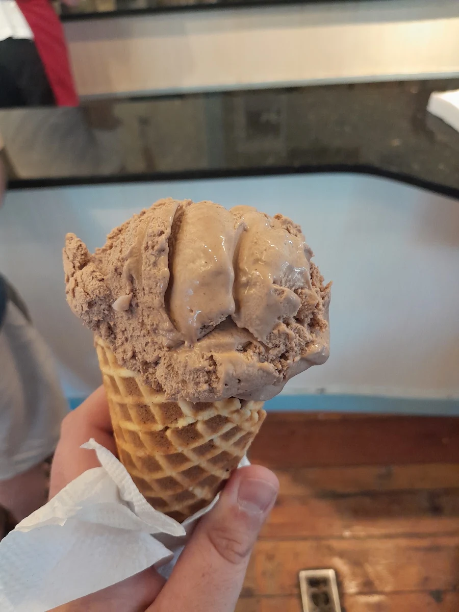 Chocolate Ice Cream Cone