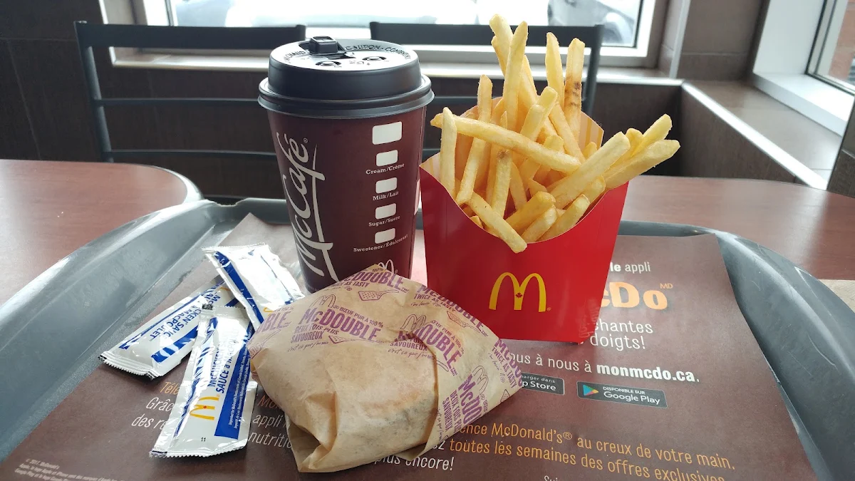 Trio Mcdouble, McDonald's