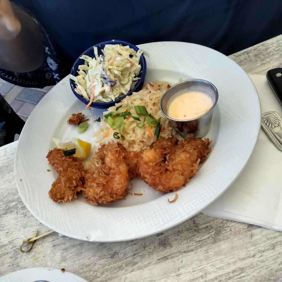 Coconut Shrimp Entree