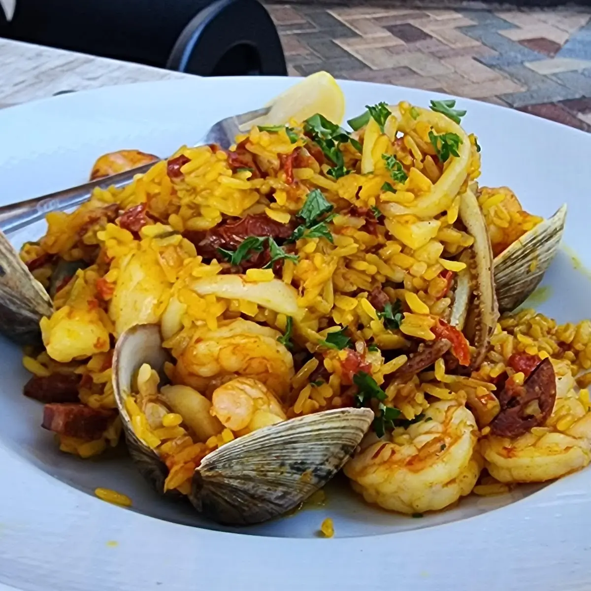 Seafood Paella Mixta