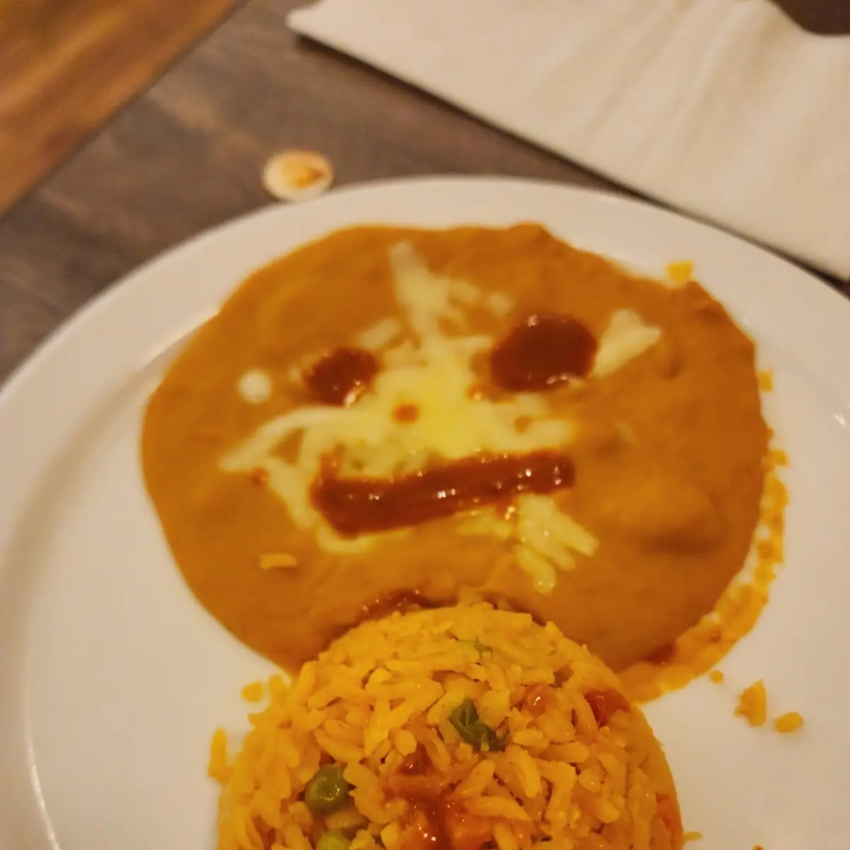 Happy Face Refried Beans