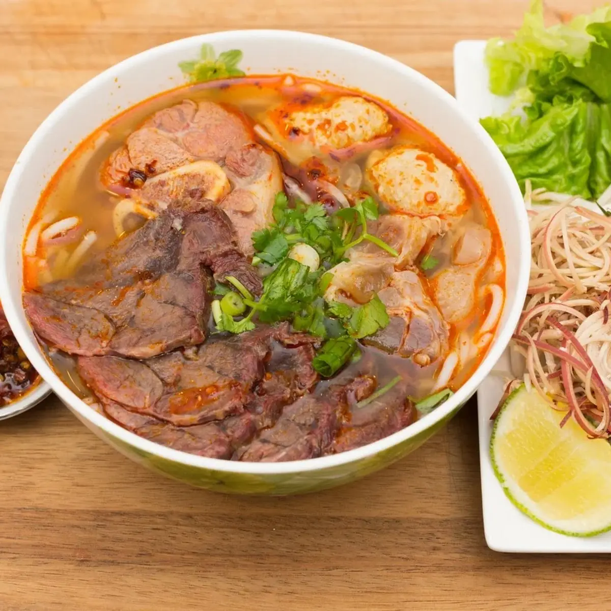 Bún Bò Huế Hue Spicy Beef Noodle