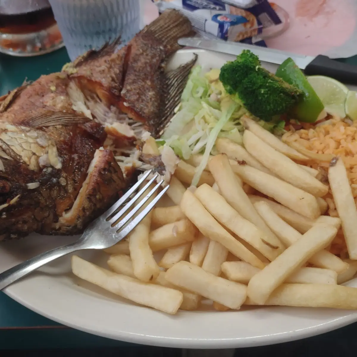 Whole Deep Fried Tilapia