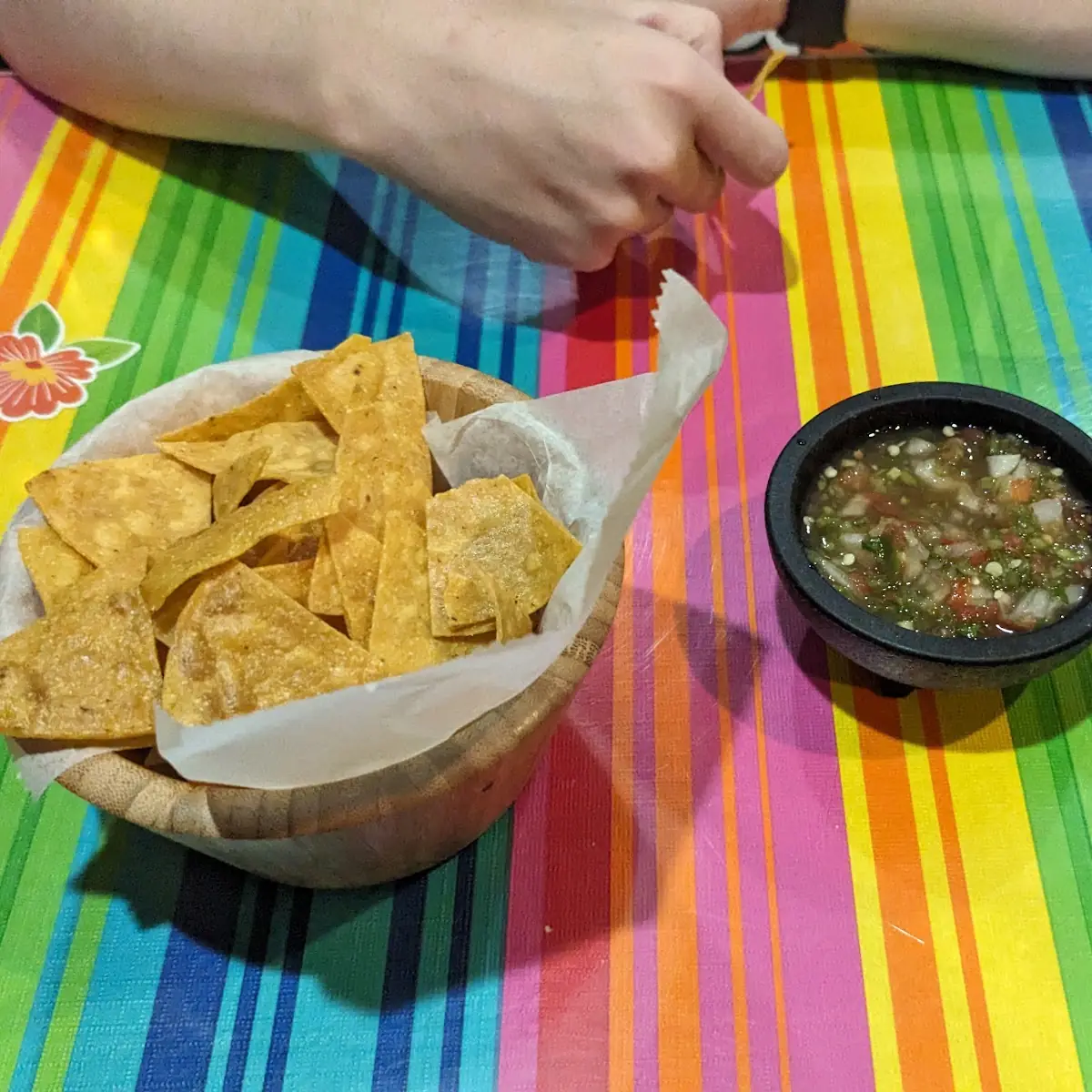 Chips and Picante Salsa