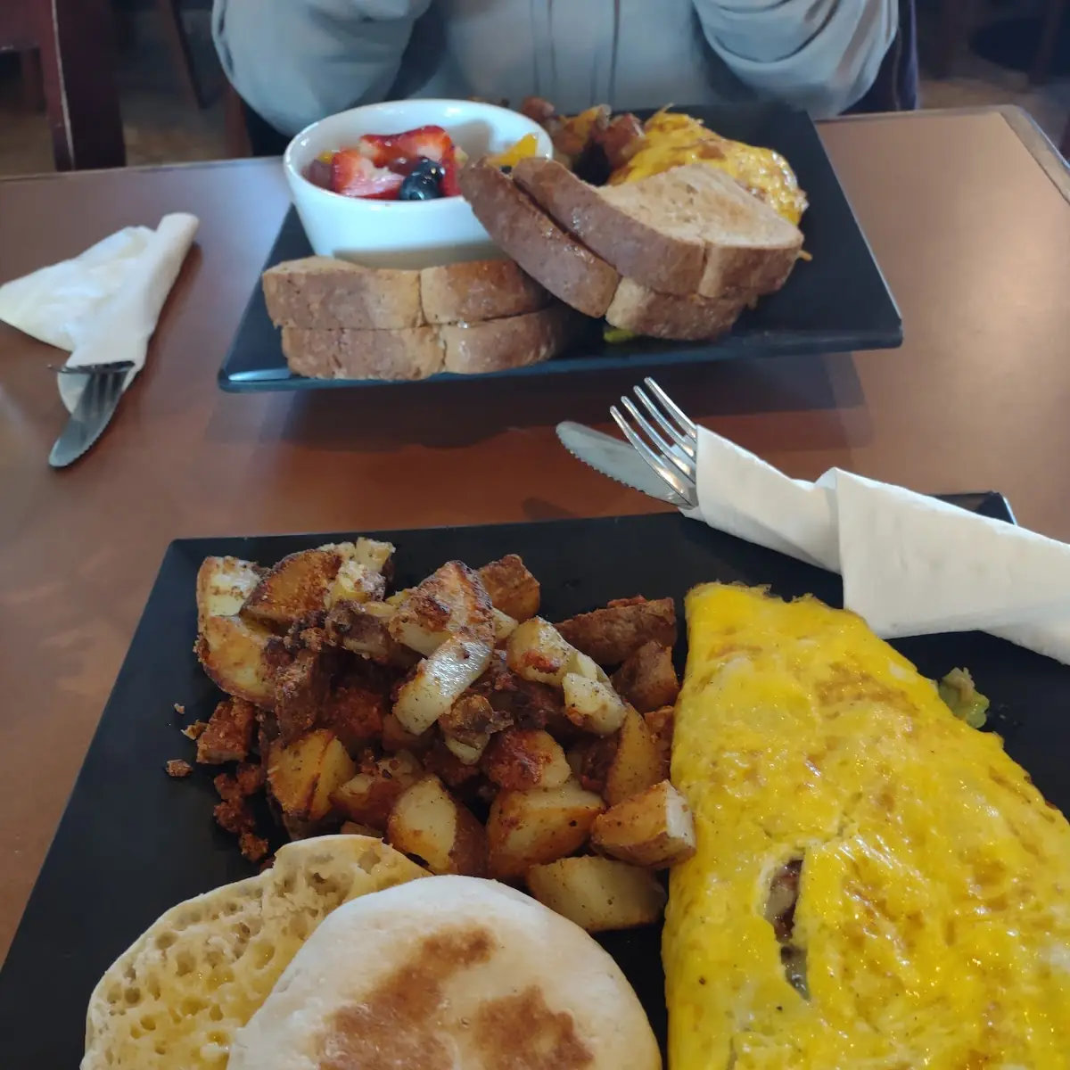 Omelet with Breakfast Potatoes