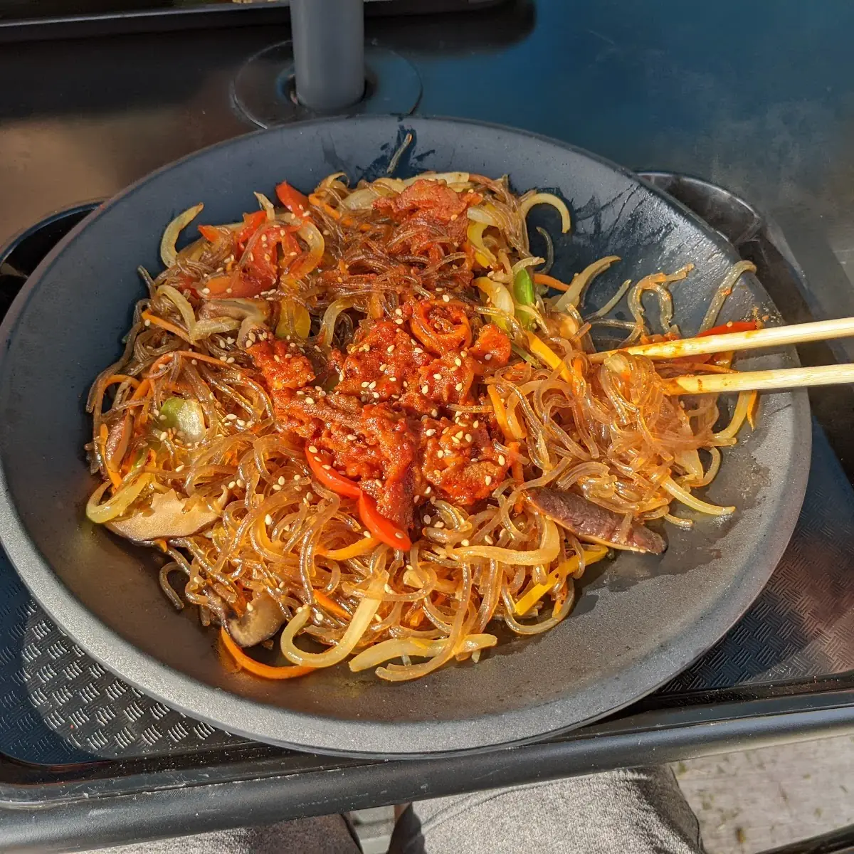 Japchae with Pork