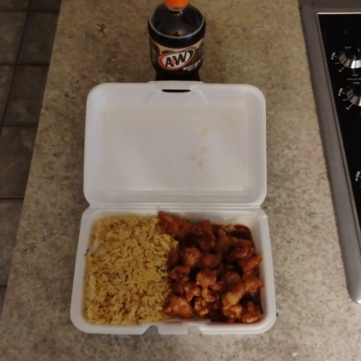 General TSO Chicken Fried Rice