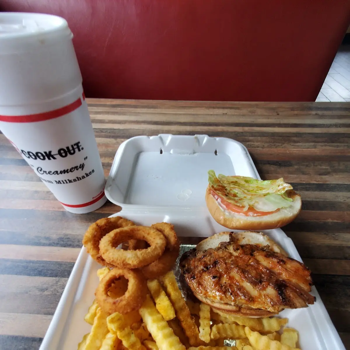 Blackened Chicken Sandwich Combo