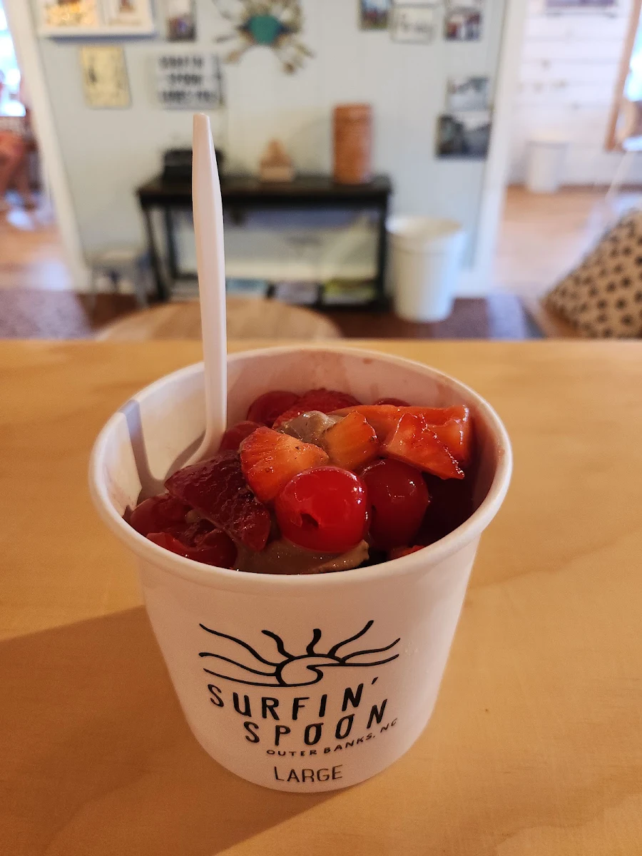 Frozen Yogurt Sundae