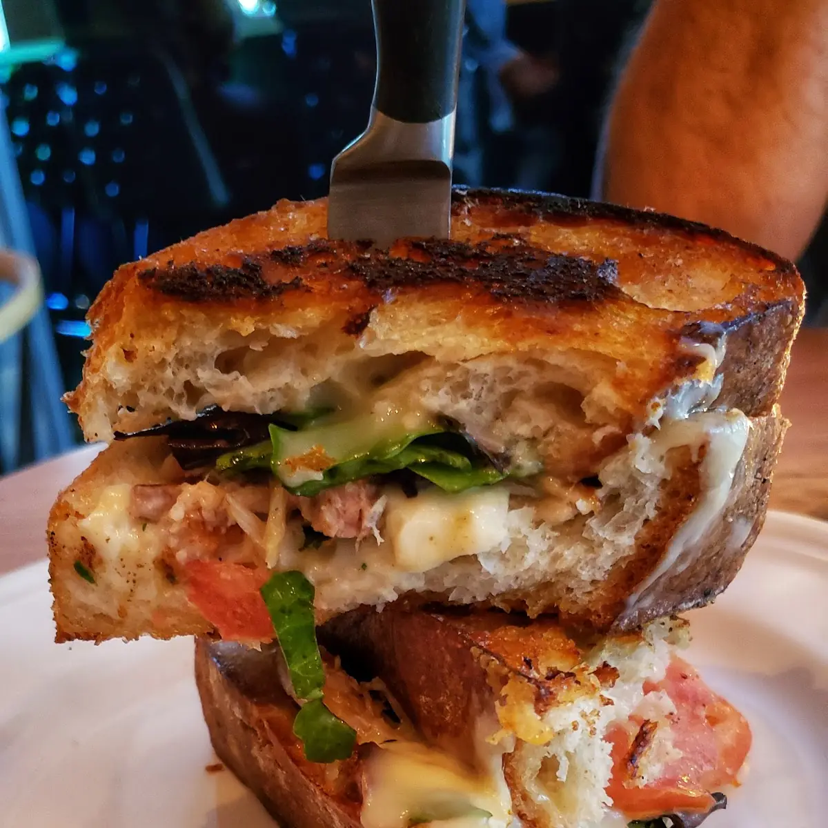 Grilled Cheese with Pork Belly