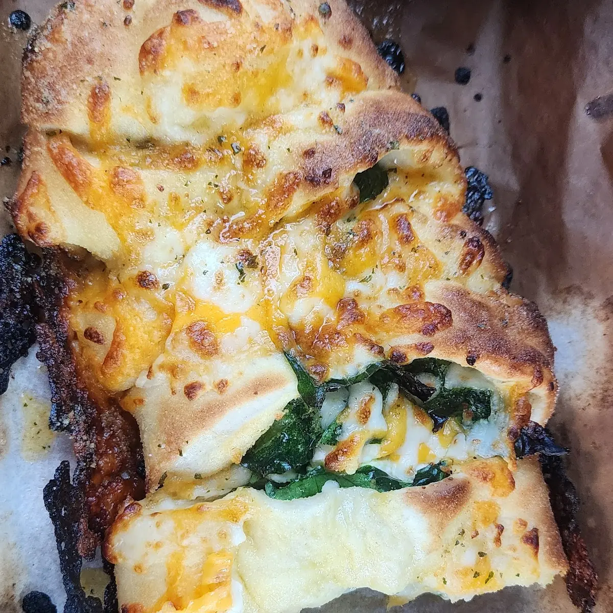 Spinach Feta Cheese Bread Stix
