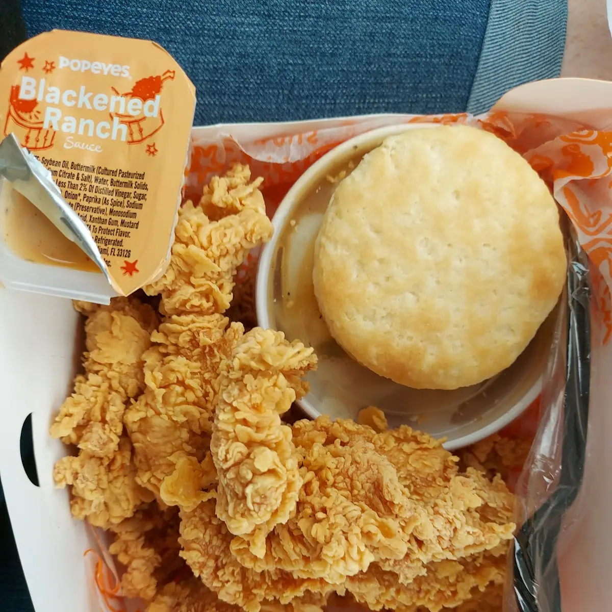 Chicken Tenders Combo Mashed Potatoes with Gravy