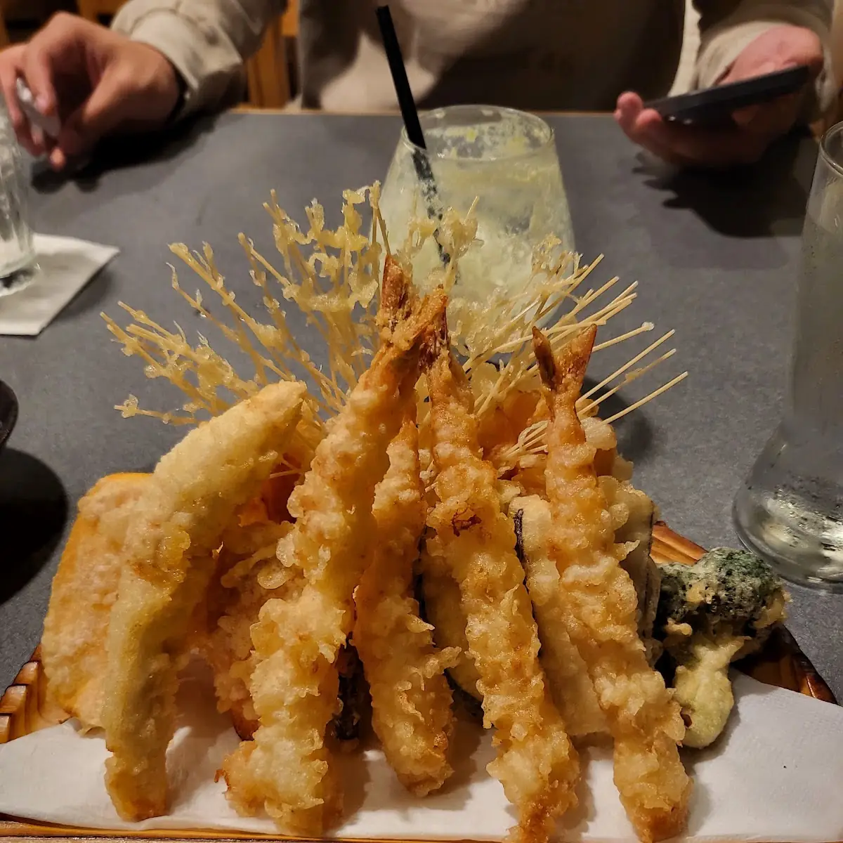 Crispy Shrimp Tempura Platter