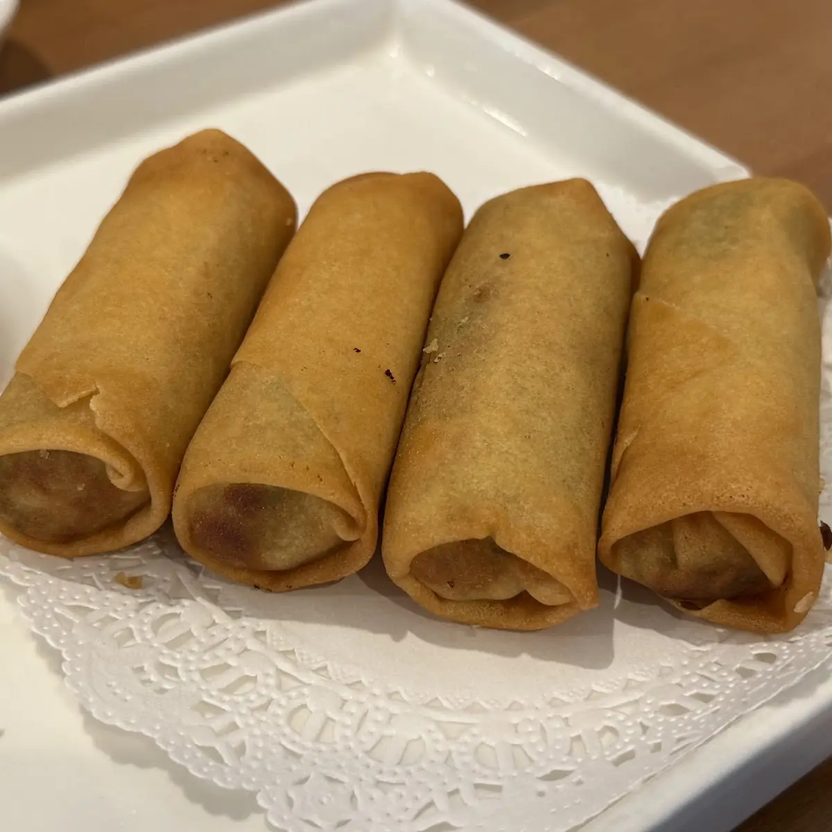 Vegetable Spring Rolls (4)