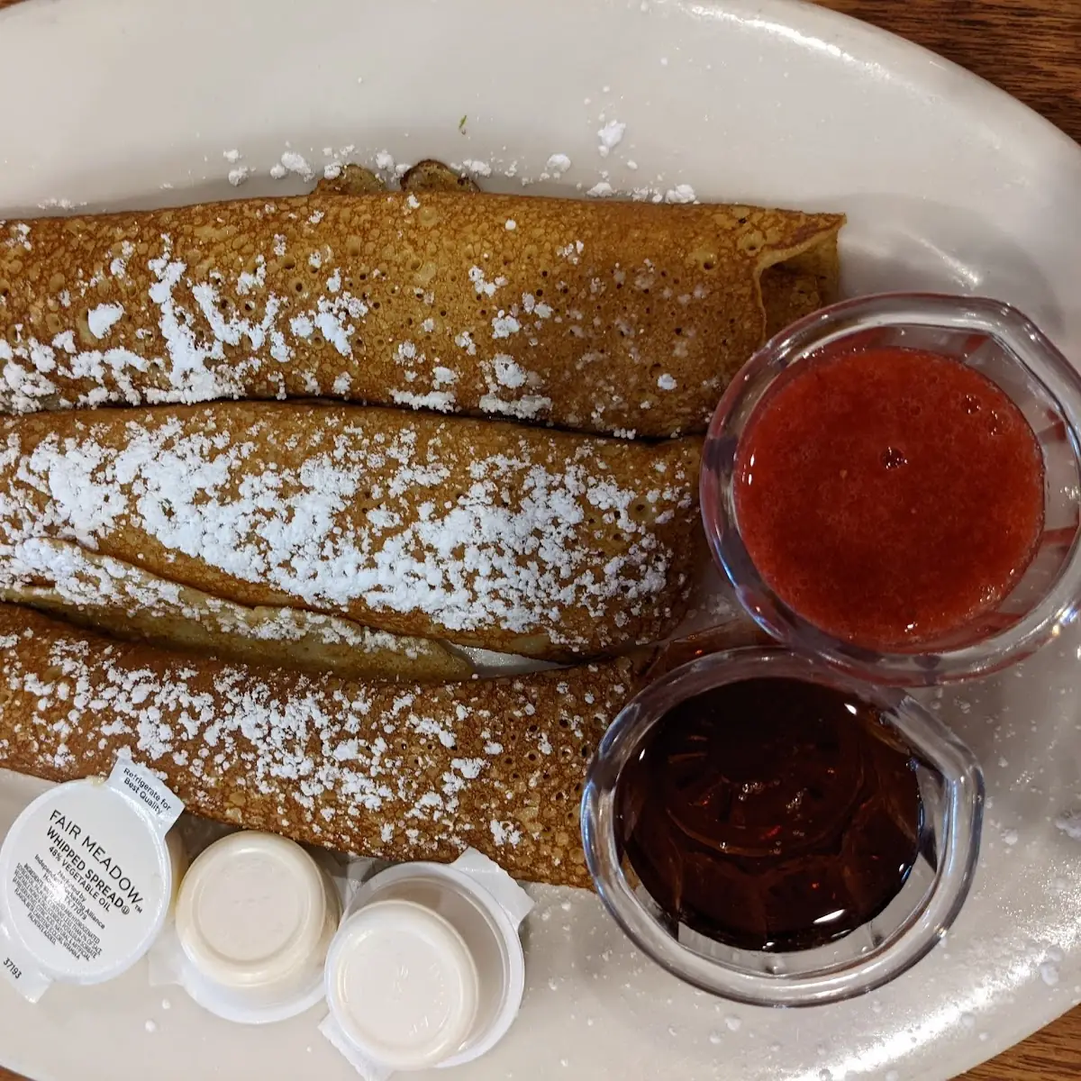 French Banana Pancakes