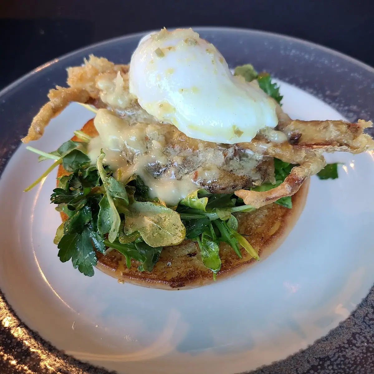 Soft Shell Crab Benedict