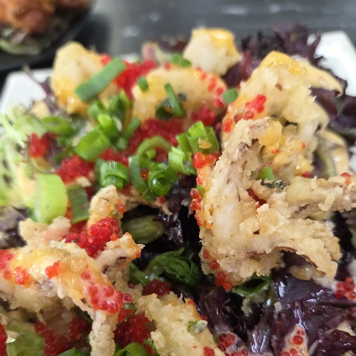Crispy Calamari Salad