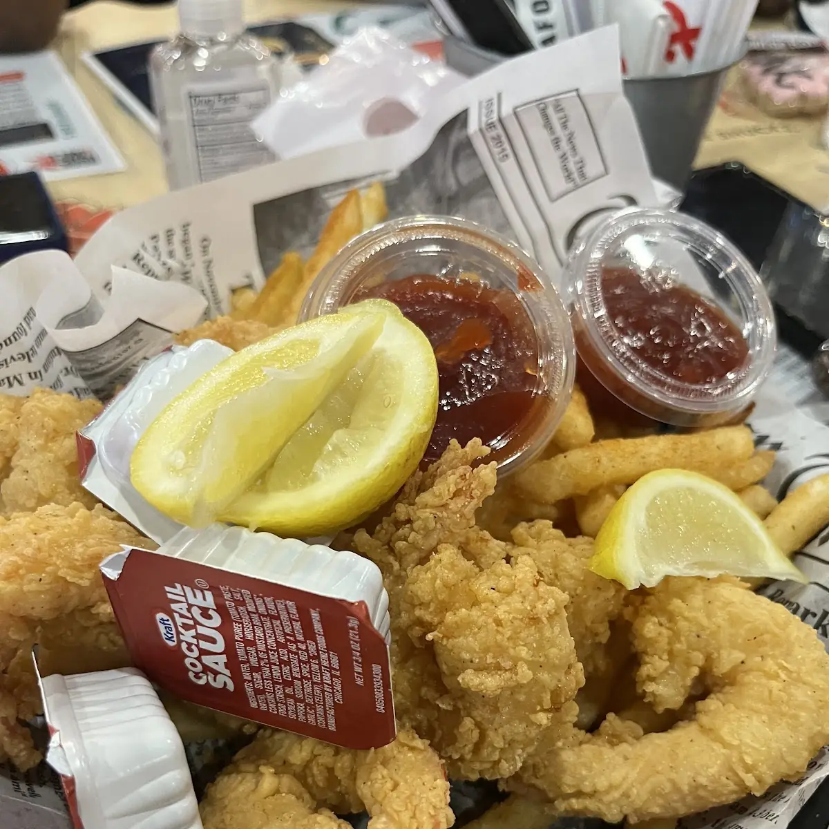 Fried Shrimp Basket 8