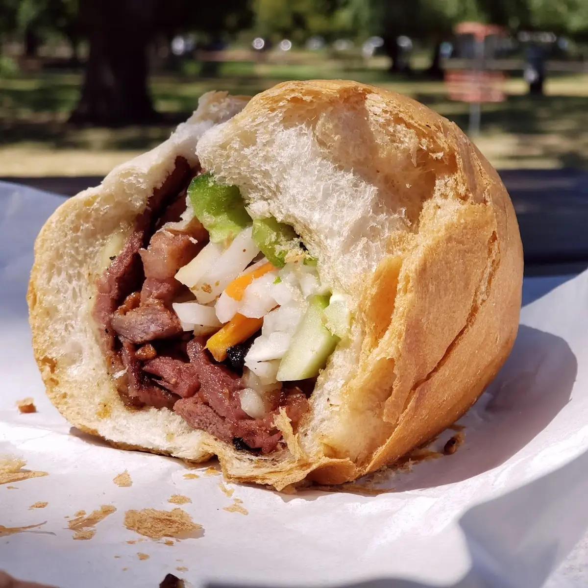 Grilled Beef Banh MI