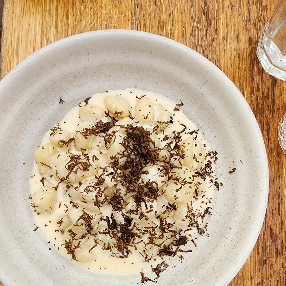 Maitake Con Pecorino Sardo