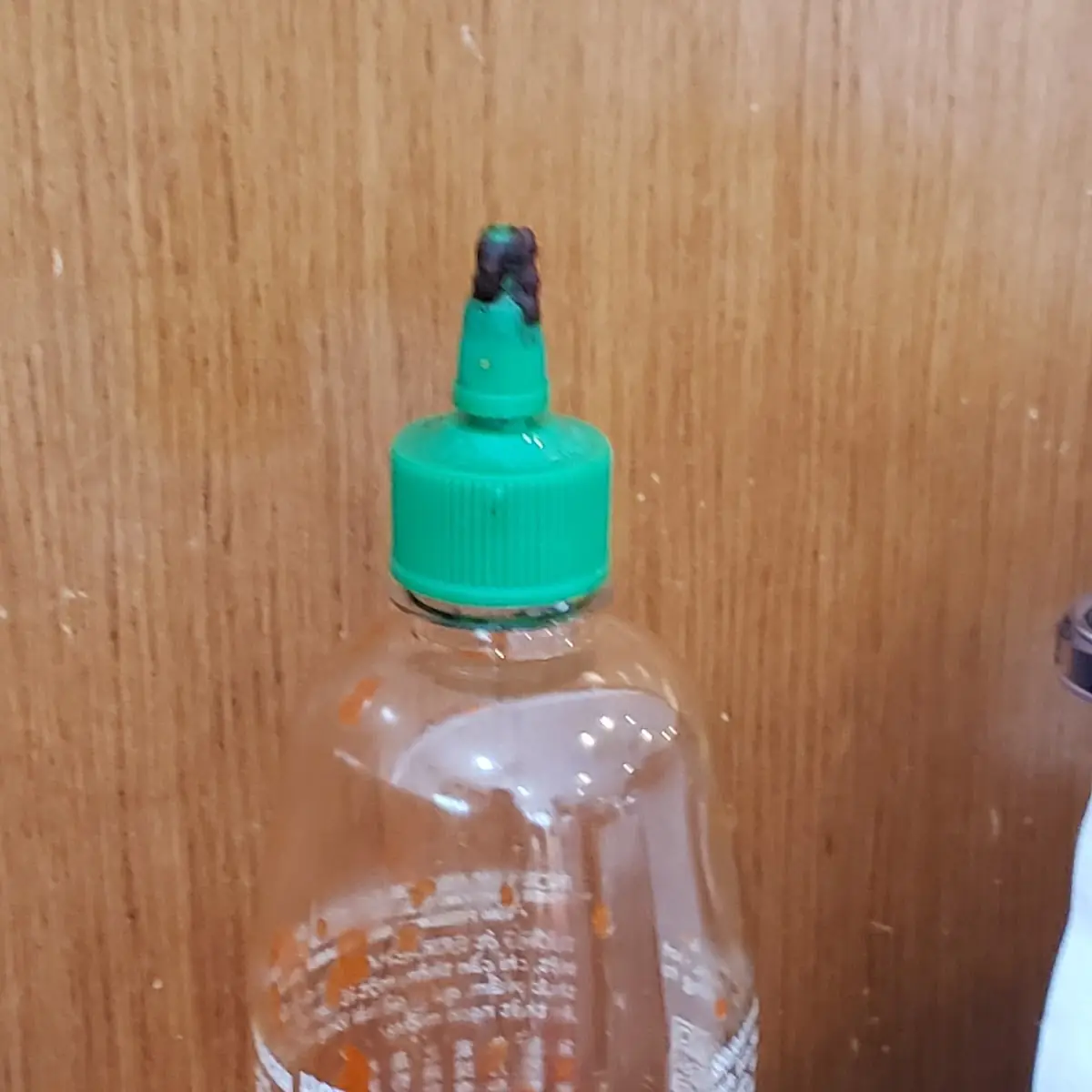 Gross Hot Sauce Bottle