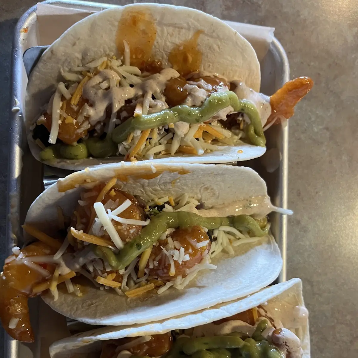 Bang Bang Shrimp Tacos